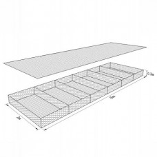 Габион ГСИ-М-6,0х2,0х0,3-С80-3,0/4,0-ЦАММП